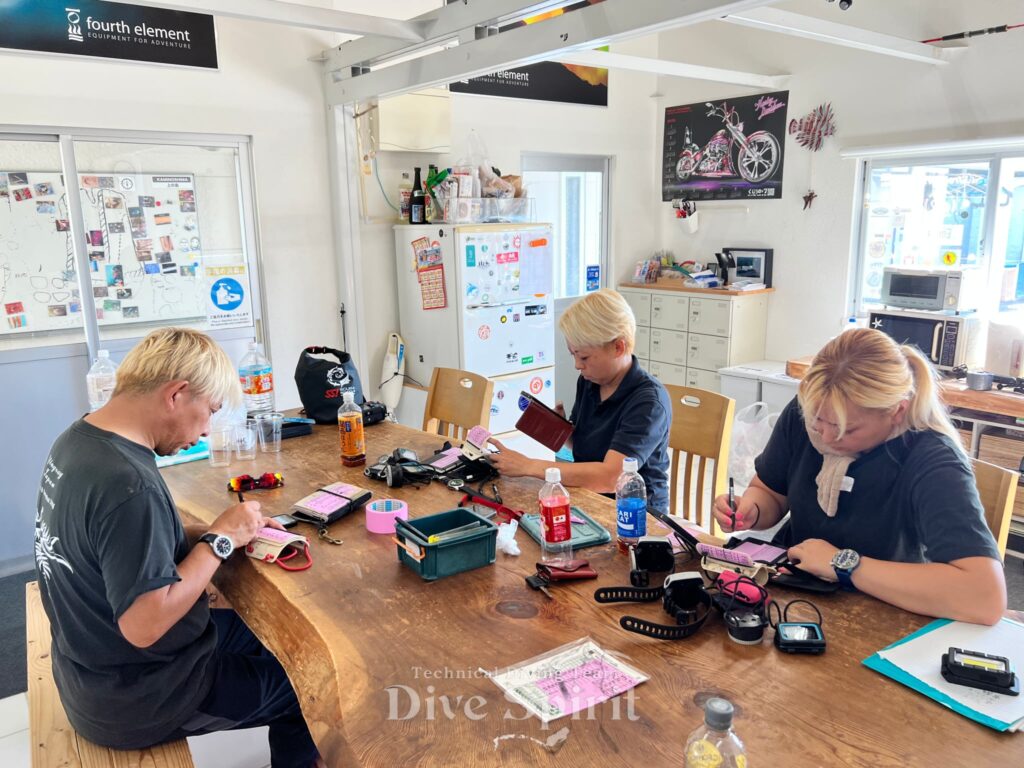 潜水計画はバックアッププランも含め入念に行う